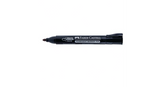 FABER-CASTELL Permanent Marker 254199 P20  Black Bullet Tip - Al Masam Stationery LLC